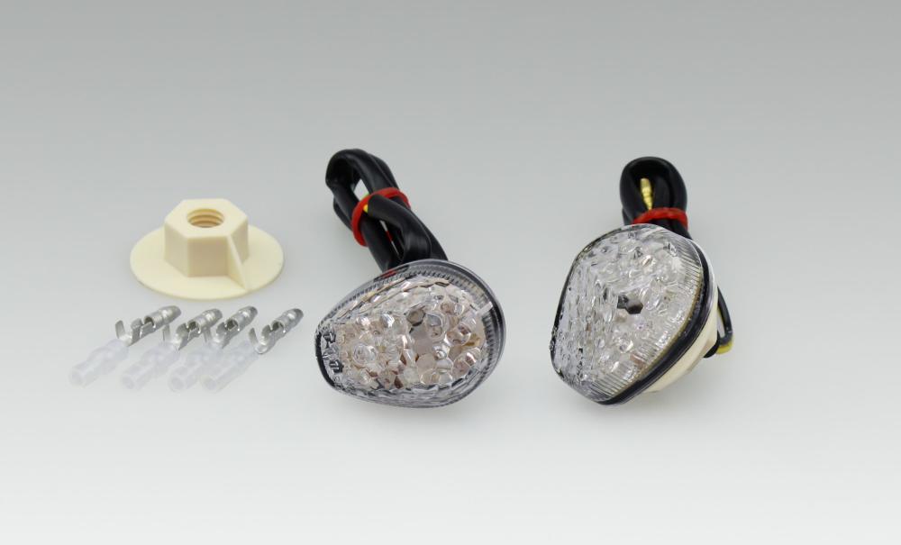YZF-R25 ウインカーランプKIT LED フロントカウル用 クリア KIJIMA（キジマ）