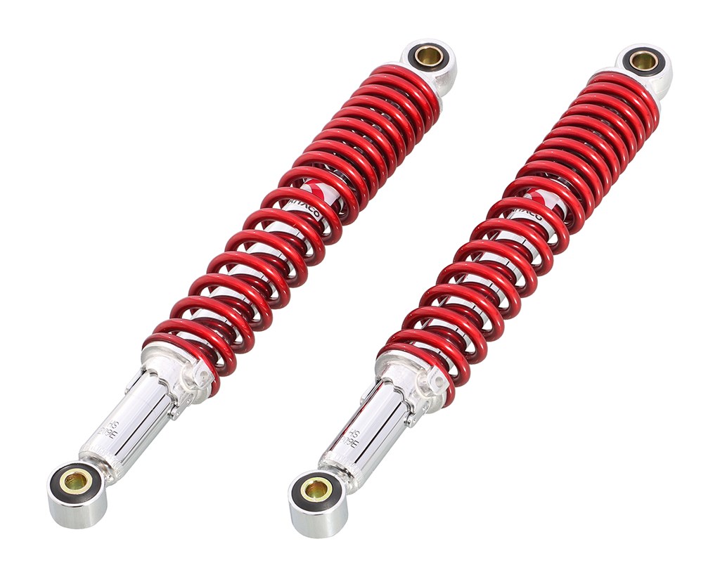 スーパーカブ110(JA07) ショックアブソーバー メタリックレッド KITACO(キタコ)|バイク メンテ館