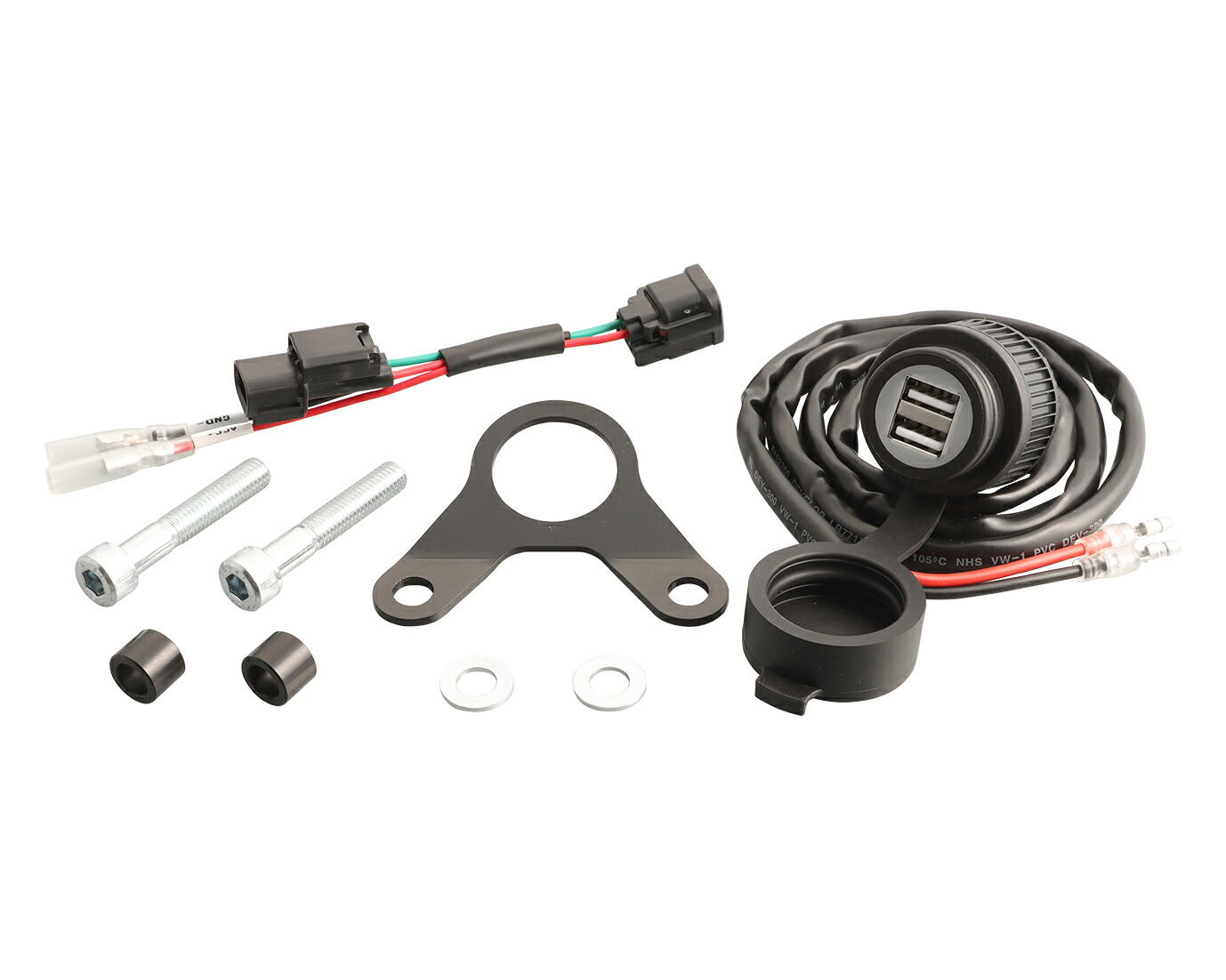 PCX125（JK05）/PCX160（KF47） USB電源KIT 2ポートタイプ KITACO（キタコ）