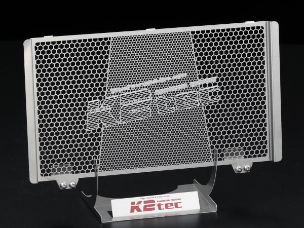 YZF-R25（JBK-RG10J） ラジエターコアガード ステンレスヘアライン仕上げ K2-tec（ケイツーテック）