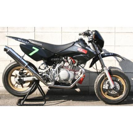 MIRAC(ミラク)3ピースステンレスマフラー K2-tec(ケイツーテック) XR100|バイク メンテ館