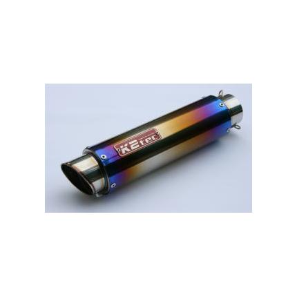 GPスタイル　スタンダードチタンサイレンサー・出口タイプ：M1・差込径：φ50.8 P50 　K2-tec（ケイツーテック）
