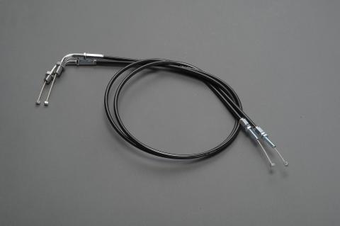 Z1・Z2 スロットルケーブル ブラック 100mmロング エムテック中京（M-TEC中京）
