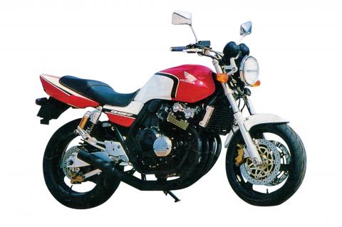 CB400SF/V-TEC ショートマフラー ブラック エムテック中京（M-TEC中京）