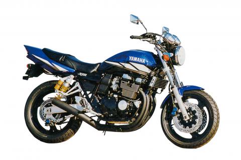 XJR400/S/R/R2（01年～） ショートマフラー ブラック エムテック中京（M-TEC中京）