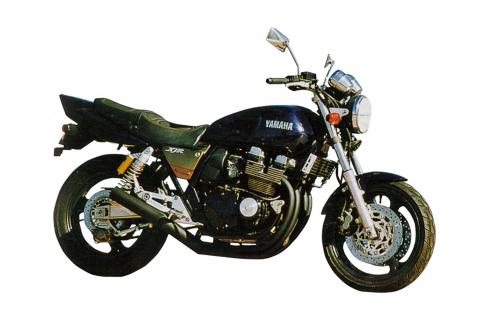 XJR400/S/R/R2（～00年） ショートマフラー ブラック エムテック中京（M-TEC中京）