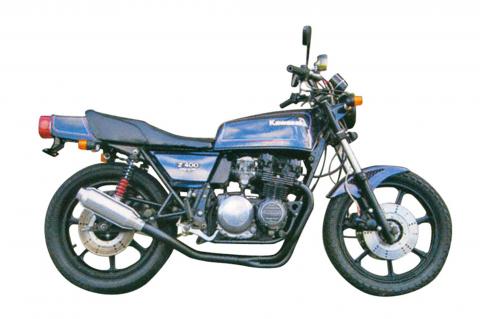 Z400FX(E4装着不可) モナカマフラー エムテック中京(M-TEC中京)