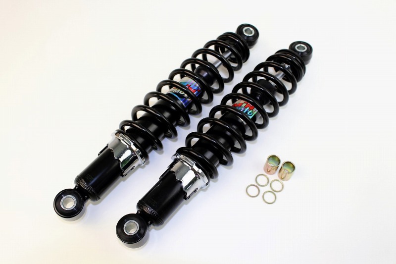 モンキー(MONKEY)/ゴリラ 荒巻リアショック強化タイプ 280mmスプリング黒/ボディ黒 MINIMOTO(ミニモト)|バイク メンテ館
