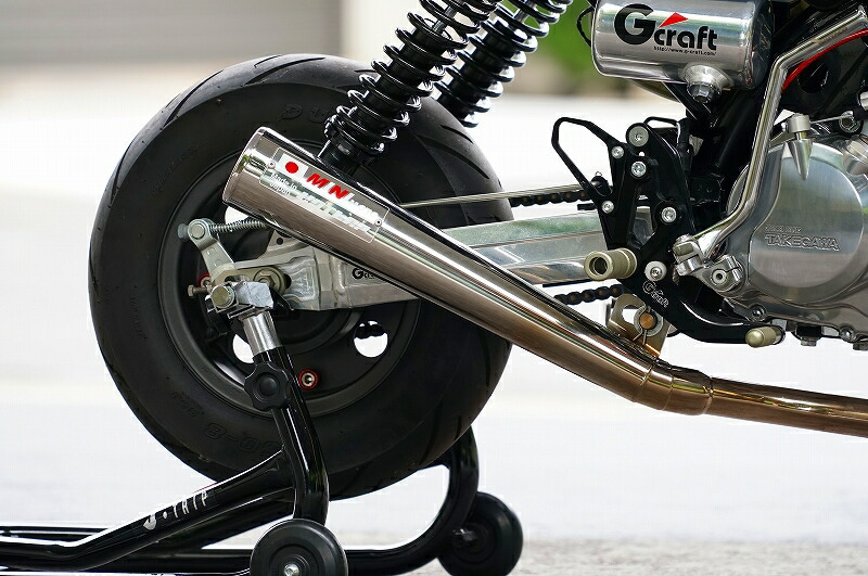 楽天市場】ミニモト カブSPクラシックマフラー MINIMOTOエンブレムあり