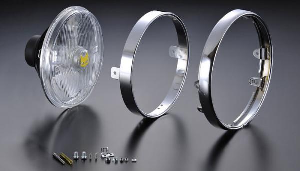 889ドライビングランプ ASSY 180mm クリアーレンズ MARCHAL（マーシャル）｜バイク メンテ館