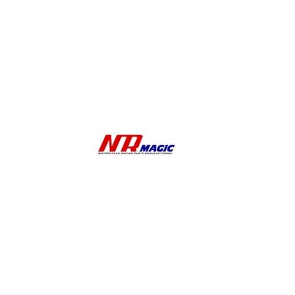 サイコIIIマフラー（ボディ：クリア/サイレンサー赤) NRマジック JOG系（2スト）排ガス規制前エンジン
