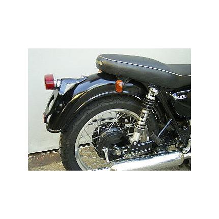 楽天市場】OSCAR オスカー リアフェンダータイプB 黒ゲル W650 W400