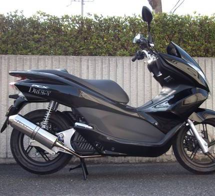 DRESSY(ドレシー)ステンレスマフラー JMCA認定 PENSKE(ペンスケ) PCX125|バイク メンテ館