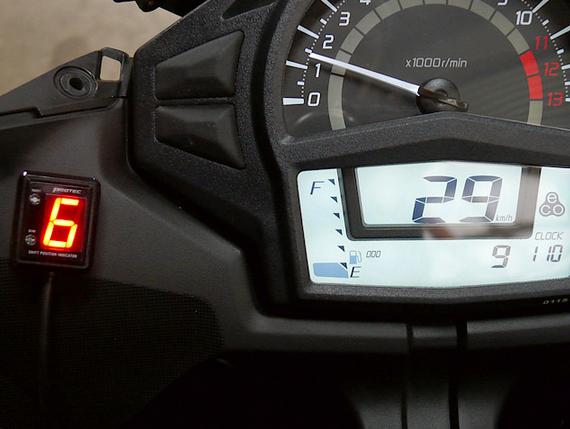 Ninja400（ニンジャ）14年～ SPI-K53 シフトポジションインジケーター車種専用キット PROTEC（プロテック）｜バイク メンテ館