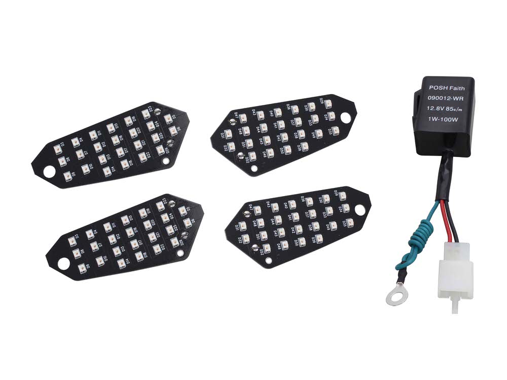 ZRX1200 DAEG テールランプ　ポッシュ　LED Amazon | ポッシュフェイス(POSH FAITH) バイク用品 LED
