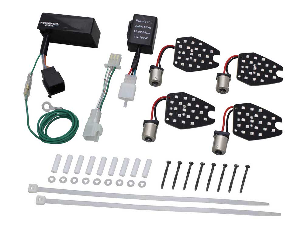 楽天市場】CBR1000RR 2017- SC77 フロント LEDウインカー 移設 ニュー