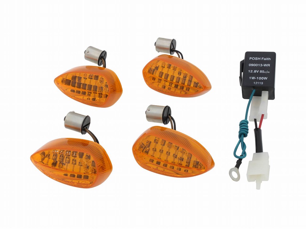 YZF-R3（15～20年） LEDコンバージョンキット シーケンシャルウインカーキットYAMAHAタイプ POSH（ポッシュ）