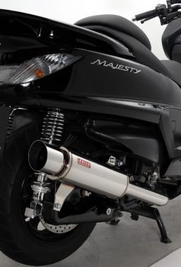 グランドマジェスティ250（SG15J） Lenes（ライネス）ステンレスマフラーステンレスマフラー ロッソ（ROSSO）｜バイク メンテ館