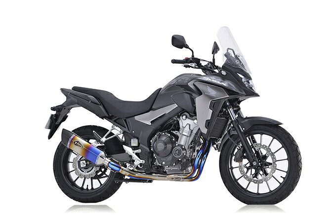 400X（17～18、19年） リアルスペック フルエキ シングル Type S チタンドラッグブルー r's gear（アールズギア）