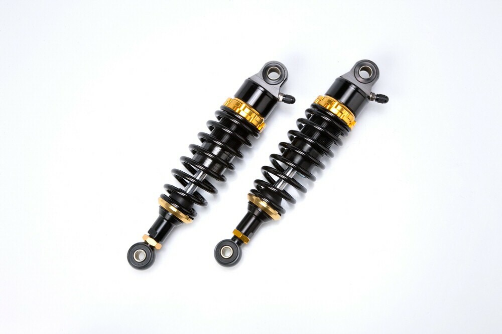 マグナ250（V-TWIN MAGNA） ガス封入式ブラック/ゴールドローダウンショック RFY（アールエフワイ）