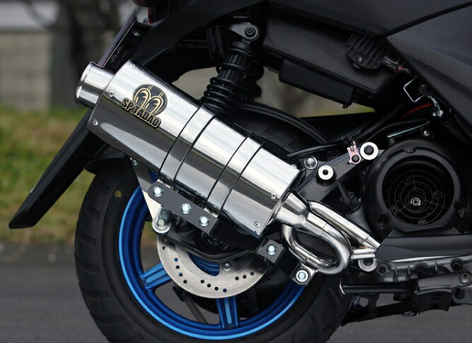 ビーウィズ（BWS125）SEA6J 16年～ PURE SPORT（ピュアスポーツ） OVAL ゴールドエンブレム ステンレス SP忠男（SP TADAO）