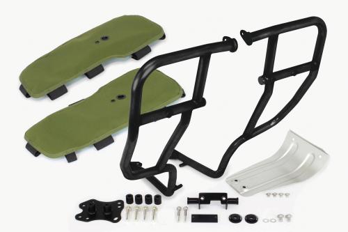 クロスカブ110（JA45/JA60） レッグバンパー&シールドキット（GREEN） SP武川（TAKEGAWA）