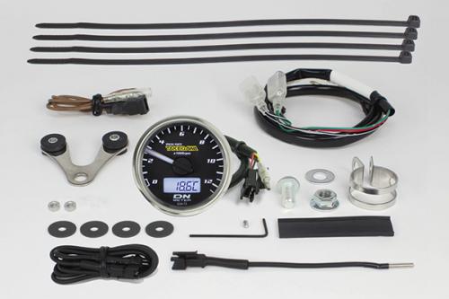 クロスカブ110（JA45/JA60/JA10） Φ48スモールDNタコメーターキット12500RPM SP武川（TAKEGAWA）