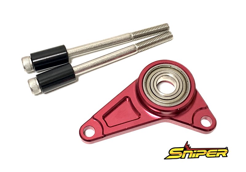 シフトシャフト サポートホルダー レッド SNIPER(スナイパー) CT125ハンターカブ