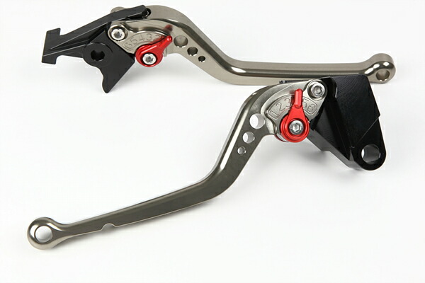 GSX-R1000 '05-'06 アジャストレバーセット レバー:チタン SSK SPEEDRA(スピードラ)