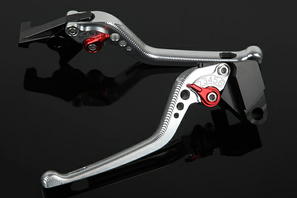 DUCATI Monster400 '99-'03 アジャストレバーセット 3D レバー：シルバー SSK SPEEDRA（スピードラ）