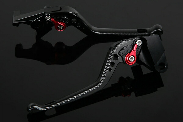 KLE400 アジャストレバーセット 3D レバー：ブラック SSK SPEEDRA（スピードラ）