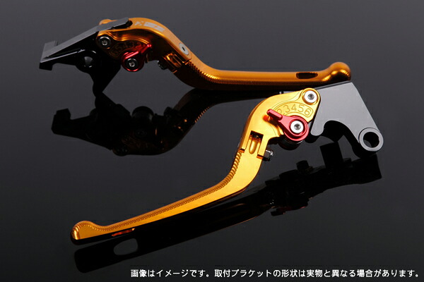 KTM 390DUKE 可倒式アジャストレバーセット 3D レバー：ゴールド SSK SPEEDRA（スピードラ）