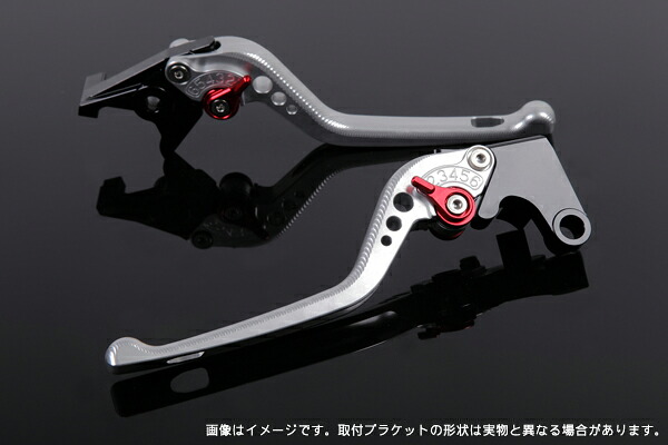 GSX-S1000/F アジャストレバーセット 3D レバー：シルバー SSK SPEEDRA（スピードラ）