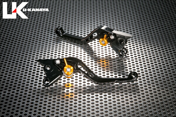 KTM 390DUKE（デューク） スタンダードタイプ ショートアルミビレットレバーセット（ブラック） U-KANAYA｜バイク メンテ館