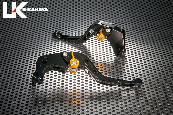 CBR600RR(PC40)07~12年 GPタイプ ショートアルミビレットレバーセット(ブラック) U-KANAYA|バイク メンテ館