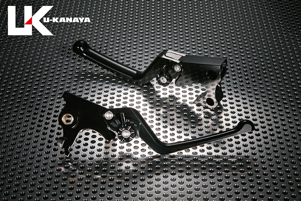 ソフテイル（SOFTAIL） ストリートタイプ アルミビレットレバーセット（ブラック） U-KANAYA｜バイク メンテ館