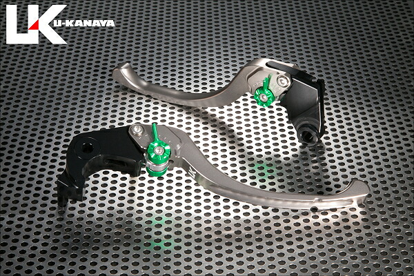 Z900RS ツーリングタイプ アルミビレットレバーセット チタンカラー U-KANAYA｜バイク メンテ館