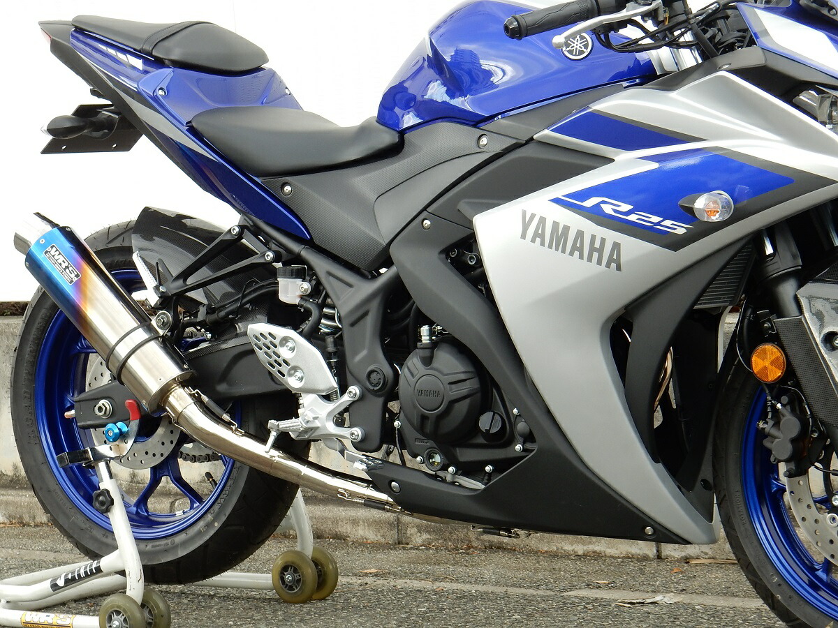 YZF-R25 ツキギレーシング　エキパイ部分のみ　マフラー 楽天市場】月木レーシング ツキギレーシング フルエキゾースト