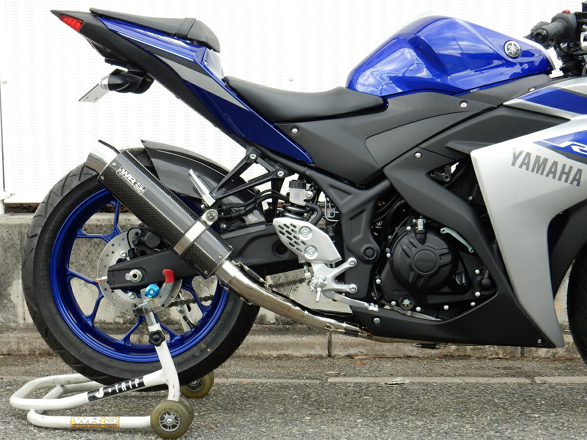 楽天市場】NEW YZF-R25 RG43J 専用 フルエキゾーストマフラー ワンズ管