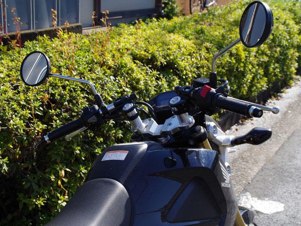 GROM(グロム)JC61 アジャスタブルセパレートハンドル シルバー アルミ製 WORLD WALK(ワールドウォーク)|バイク メンテ館