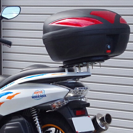 PCX125（JF28・JF56） リアキャリア・43リッターリアボックスセット WORLD WALK（ワールドウォーク）