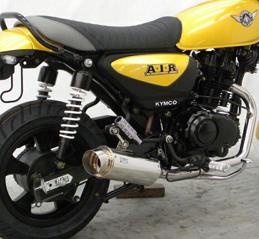 KYMCO A.I.R150（RT30HC） ドラッグバイソンマフラー スポーツタイプ ウイルズウィン（WirusWin）