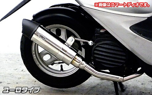 ディオ（Dio）AF61・AF67 ロイヤルマフラー ユーロタイプ ステンレス ウイルズウィン（WirusWin）