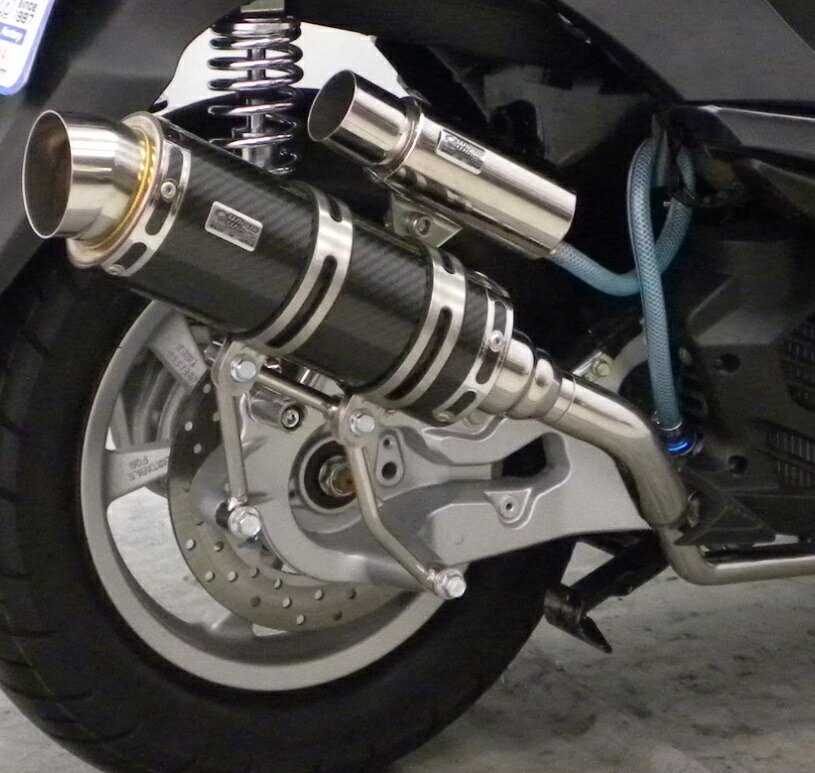 トリシティ125 ウィルズウィン ステンレス製 マフラー 楽天市場】トリシティ125（TRICITY125）SE82J SHタイプマフラー