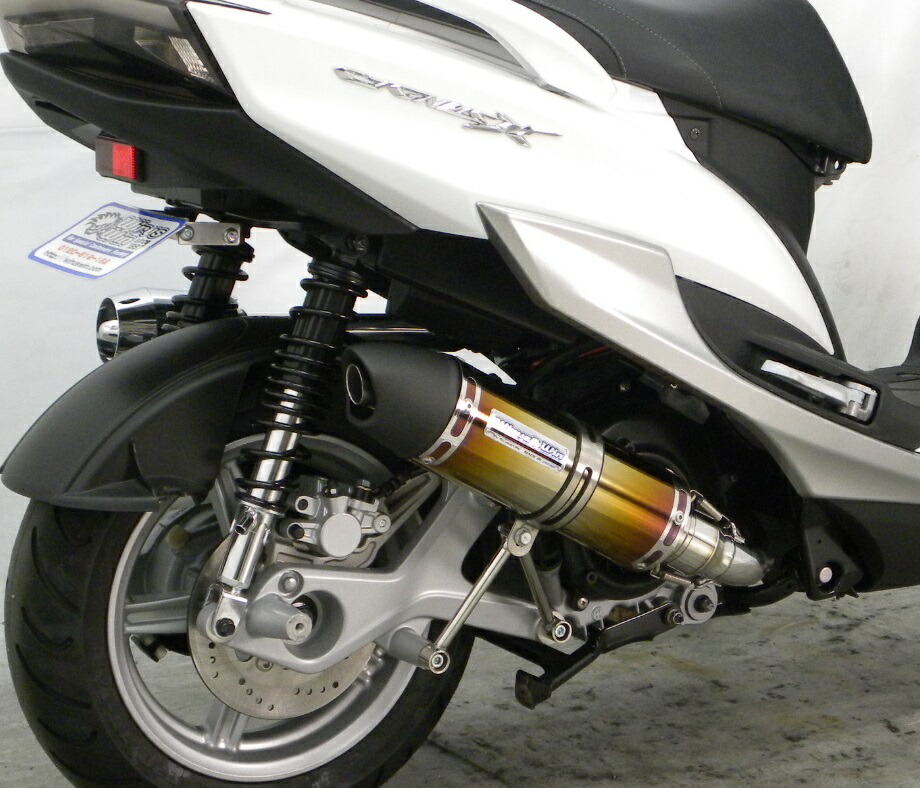 楽天市場】シグナスX（CYGNUS-X）4型 ショットマフラー ユーロ