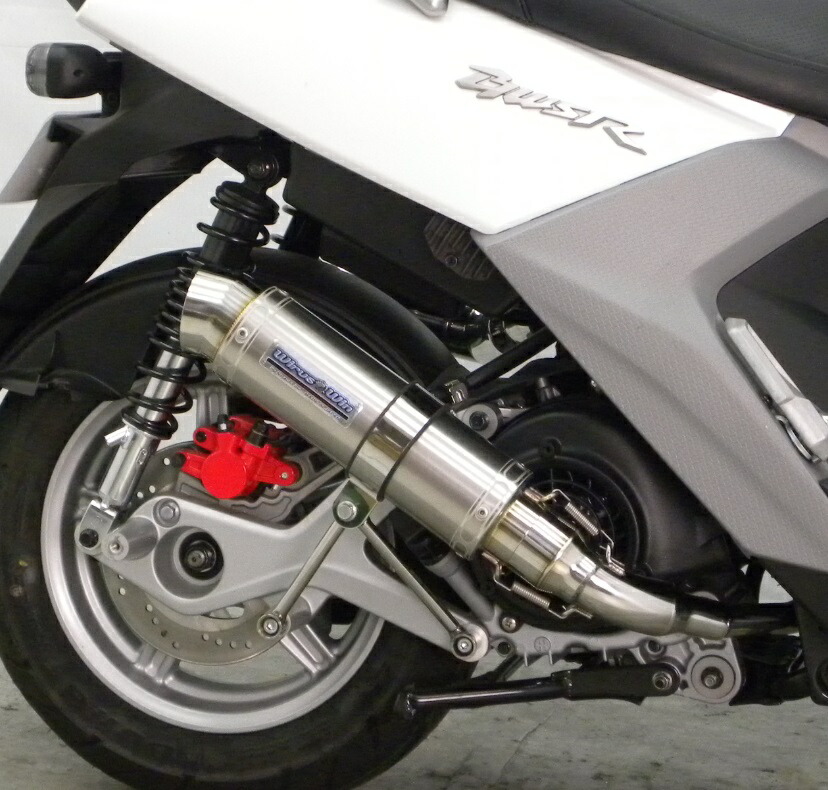 ビーウィズ（BWS125）2BJ-SED9J/EBJ-SEA6J ショットマフラー スポーツタイプ ウイルズウィン（WirusWin）