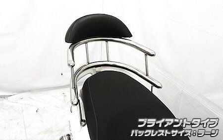 アクシスZ（AXIS Z）2BJ-SED7J バックホールドタンデムバー ブライアントタイプ バックレストサイズ ラージ ウイルズウィン（WirusWin）