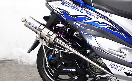 シグナスX（3型）SE44J（1YP） FP4 STレーシングマフラー ウイルズウィン（WirusWin）