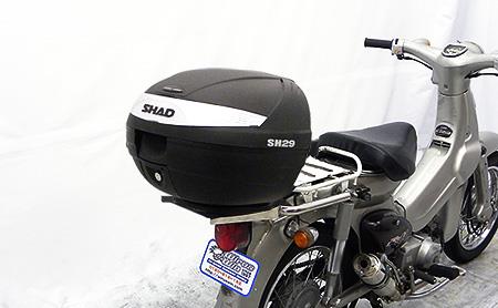 テレビで話題 リトルカブ Jbh 01 Fi ウイルズウィン Wiruswin 車用品 バイク用品 Shad製リアボックス付 バイク用品 ウイルズウィン Wiruswin ダブルリアキャリア Web限定