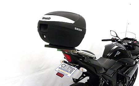 GSX250R（2BK-DN11A） SHAD製リアボックス付 タンデムバー ウイルズウィン（WirusWin）
